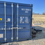 HLS Containerschloss angebracht