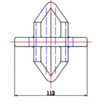 Stacking Cone aus Stahlguss für Containerverbindungen – Ansicht 4